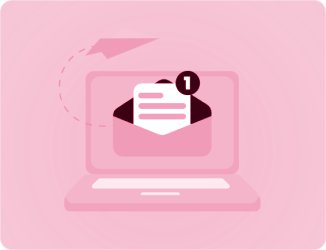 Ilustração sobre E-mail Marketing